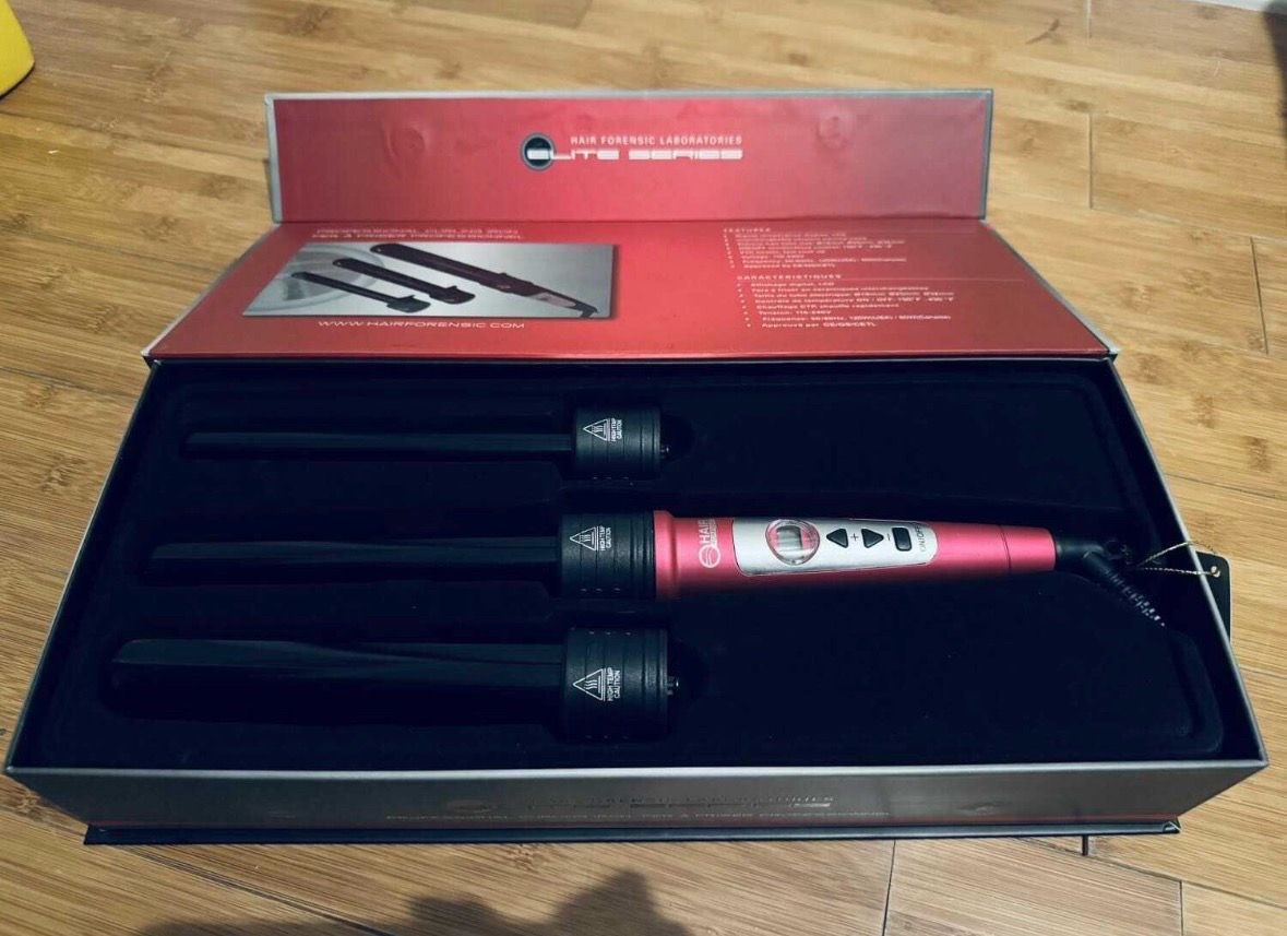 NEW Hair Forensic Laboratories Elite Series Curling Iron