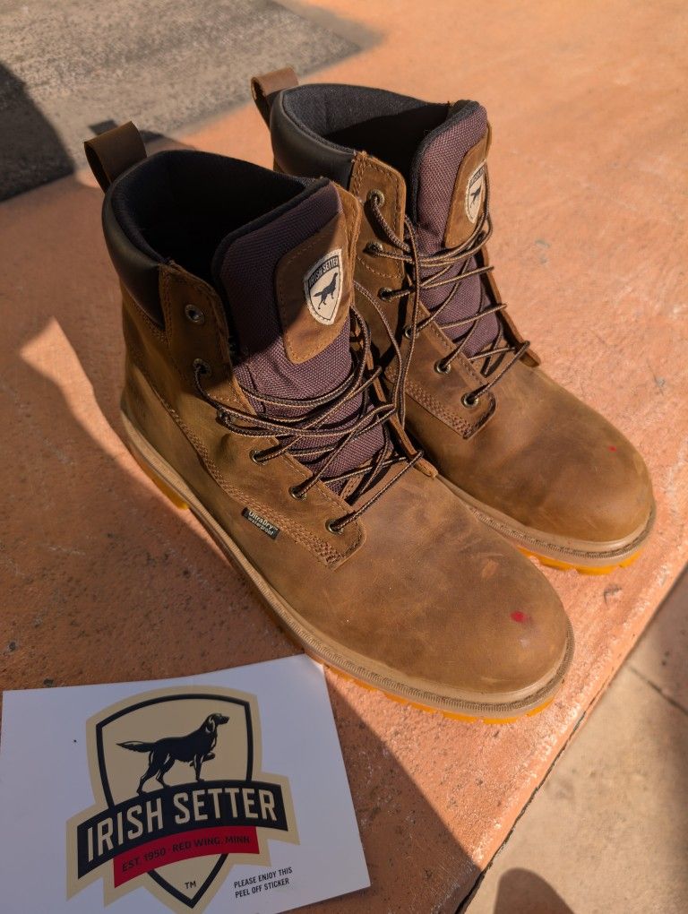 Irish Setters Work Boots Size 12