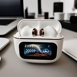 ANC Active Noise Cancellation Wireless
Earphone Touch Screen Bluetooth 5.3 TWS Earbuds
Stereo Space Audio HIFI Headphone