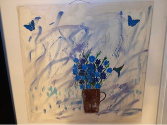 50”x50” art canvas painting