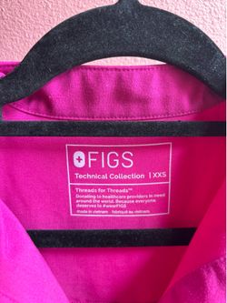 FIGS— one dark pink XS bottom and three XXS top!!
