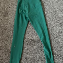 Cascadia Green Lululemon Leggings