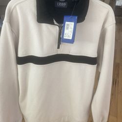 Men’s  Izod  Jacket Beige Small 