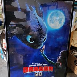 How To Train Your Dragon 3D Poster