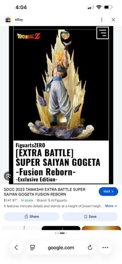 FiguartsZERO Extra Battle Super Saiyan Gogeta Fusion Reborn Exclusive