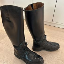 Police Type Motor Boots