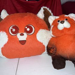 Turning Red Plushes