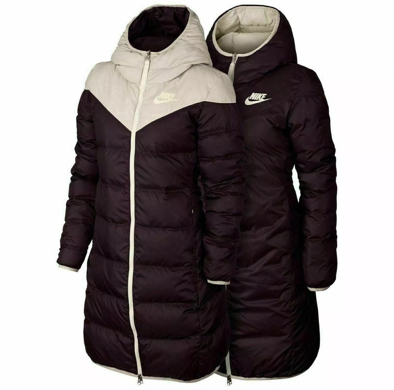 Nike Sportswear Windrunner Reversible Down Fill Jacket Women's m 939440-008 retail $200