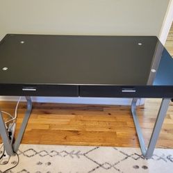 Black Office Desk