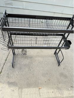 Over The Sink Dish Dryer Rack