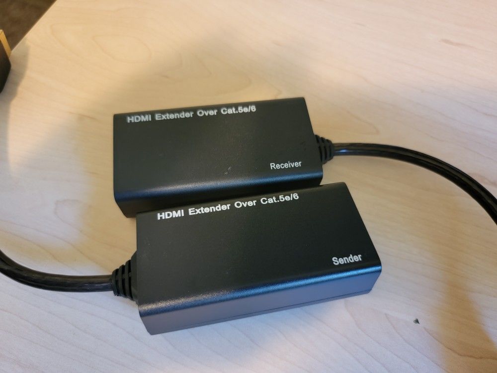 HDMI extender via Ethernet