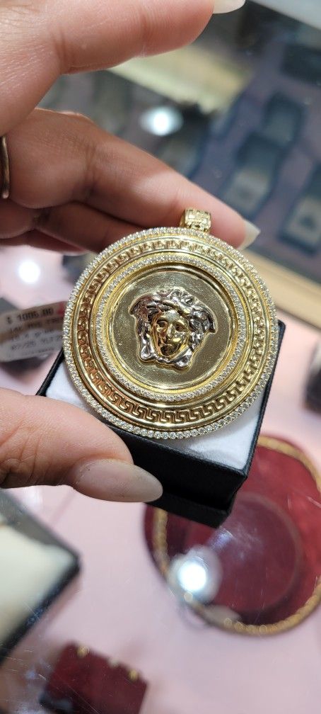 Medusa/ Versace Pendant