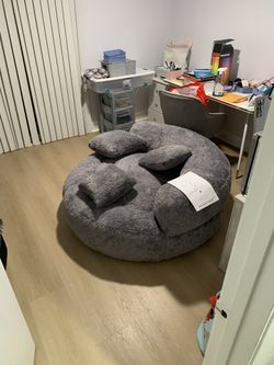 Bean bag couch (huge) new