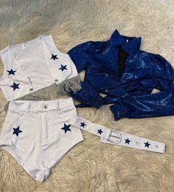 Women’s Dallas cowboys cheer costume