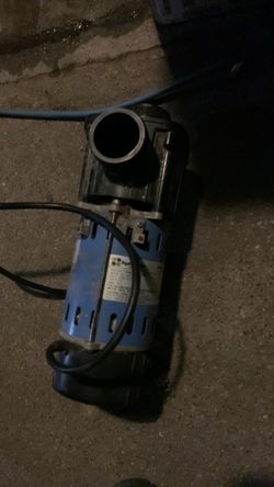 Whirlpool pump  amps 8.5 amb 56 c•