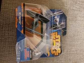 Hot Wheels 2014 Tie Fighter Star Wars Star Fighters Die-Cast with Stand