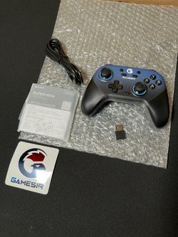 GameSir Super Nova Wireless Gaming Controller for PC/Switch/Switch 2/iOS/Android, 1000Hz Polling Rate, Hall Effect Stick & Trigger, Rubberized Grips,