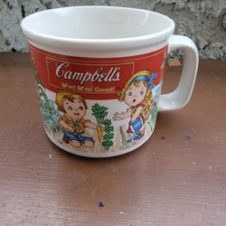 Campbell's Kids M'm! M'm! Good! Vegetable Garden Soup Mug VTG 1993 by West Wood