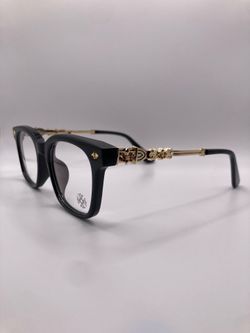 Luxury blue light glasses gold