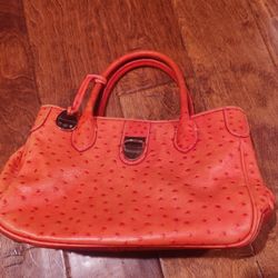 Dooney & Bourke Ostrich Leather Purse 