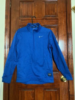 Nike Men Golf Blue Fleece Size Small