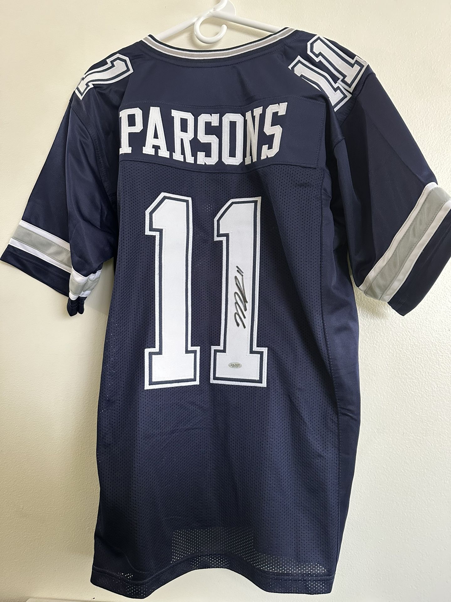 MICAH PARSONS SIGNED DALLAS COWBOYS AUTOGRAPHED CUSTOM JERSEY W/COA! -XL - 741A