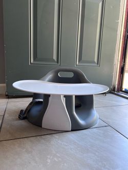 Upseat floor and booster baby chair