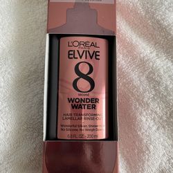 New L’Oréal Elvive Wonder Water 8 Pick Up At Timber Dr Garner $5 each  I Have  4 Bottles