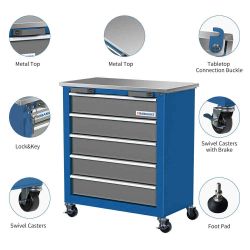 5-Drawer Rolling Tool Chest