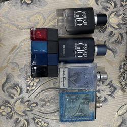Designer Cologne Lot (Sell/Trade) – Dior Sauvage, Armani Acqua di Gio Parfum, Versace Eau Fraiche, CH Bad Boy + More