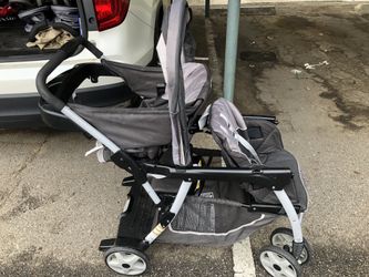 Greco double stroller
