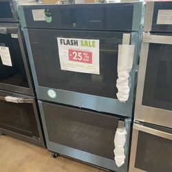 Swing Door Ge Profile 30 Inch Wide Double Wall Unit