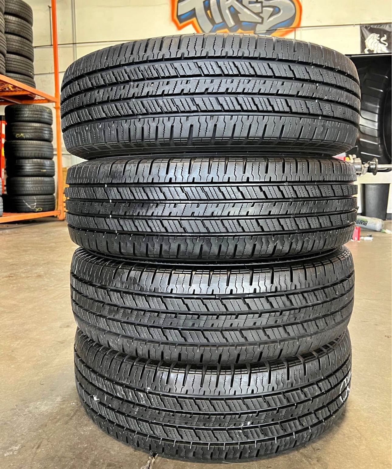 225 75 16 Vendo Un Seth De Llantas De La Marca Hankook 