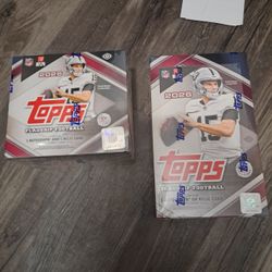 Topps Flagship Football Hobby and Jumbo Box