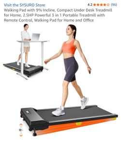 SYSURO Under Desk Walking Pad Treadmill