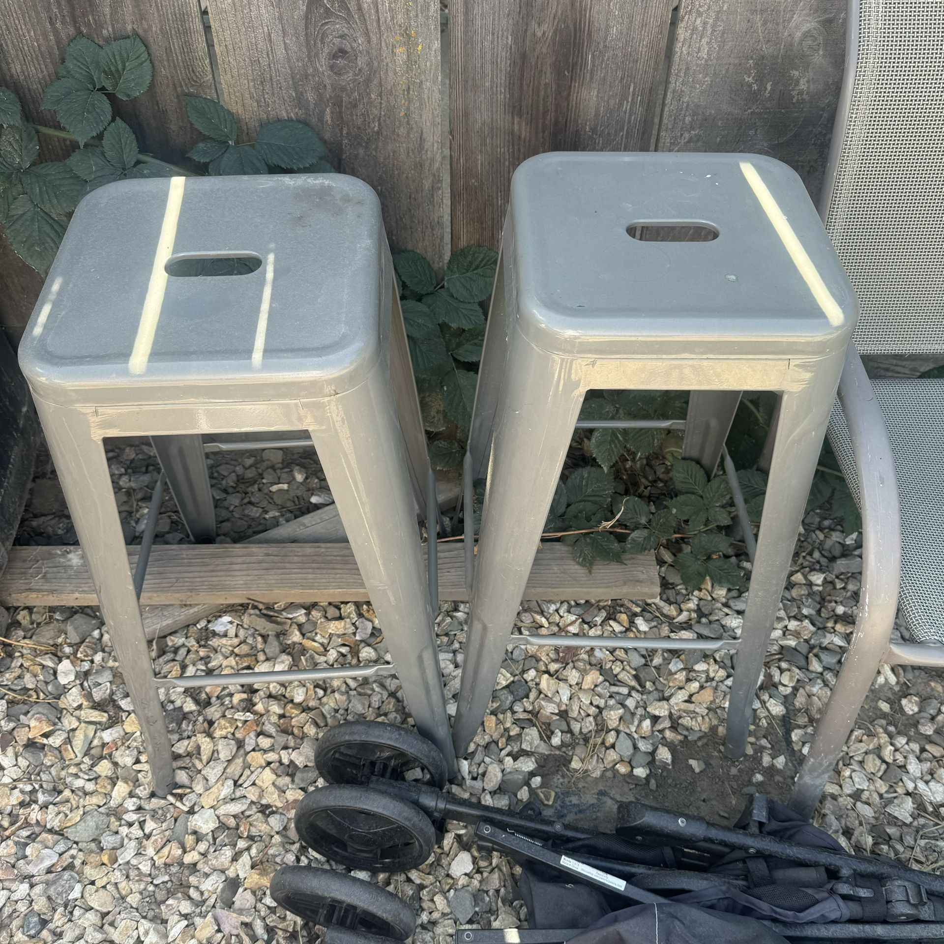 Metal Bar Stool 2