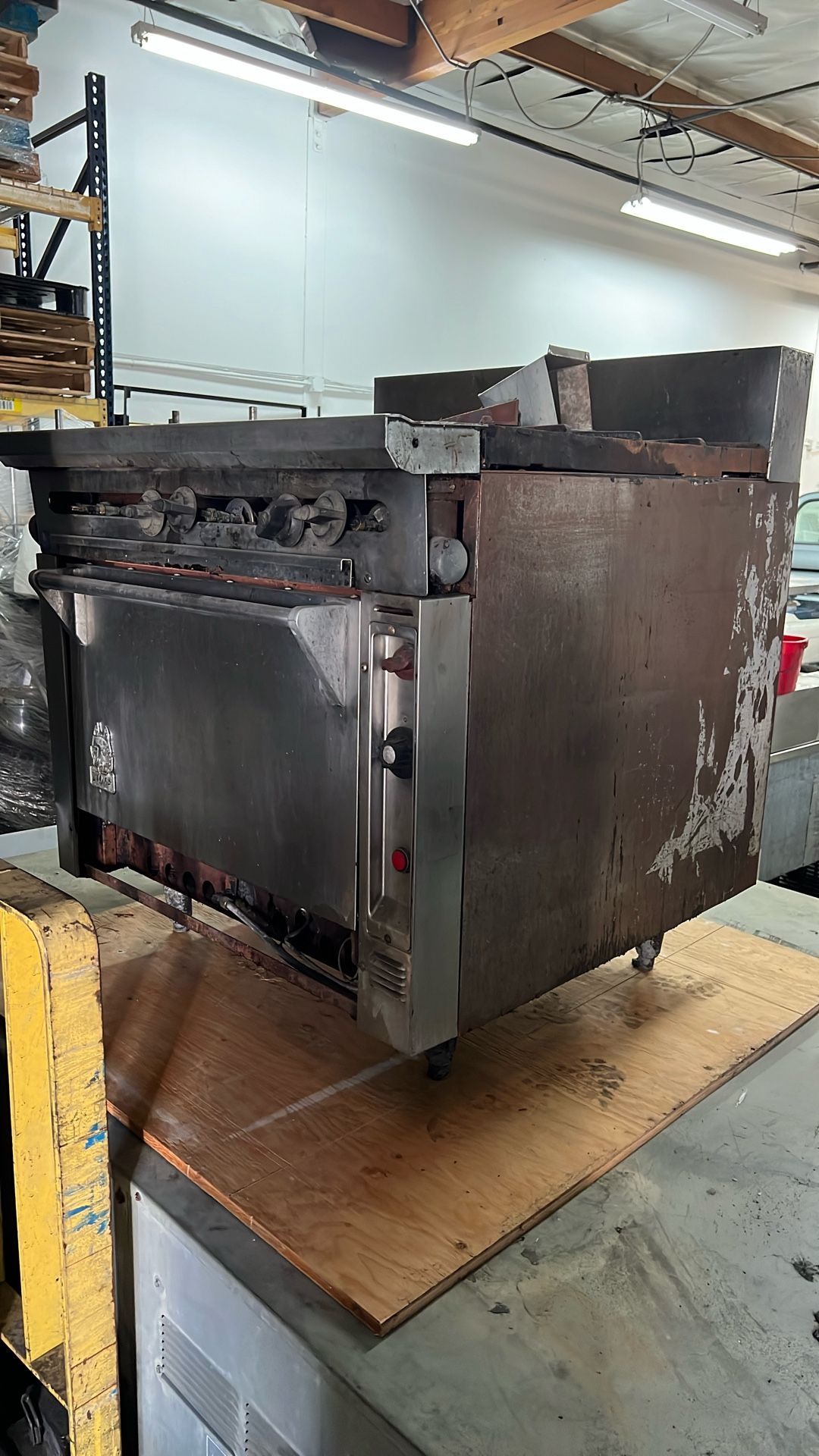 6 Burner Wolf Range