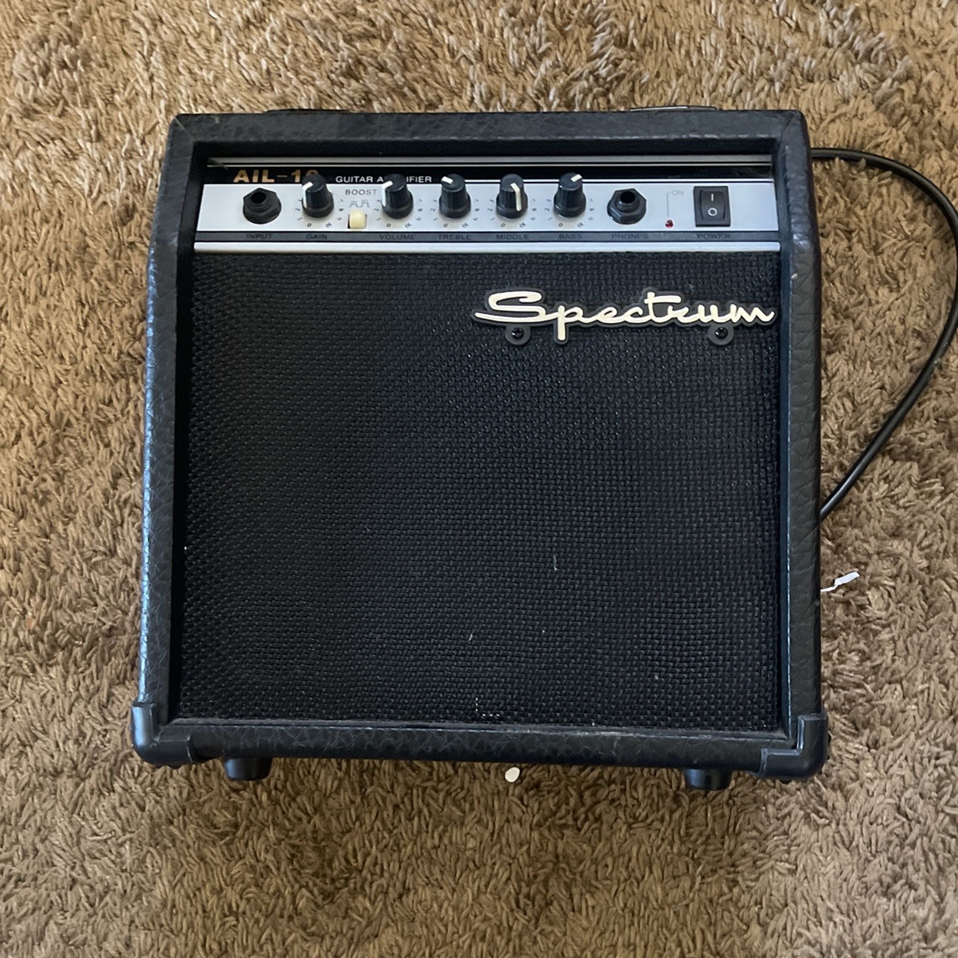 Guitar Amp spectrum