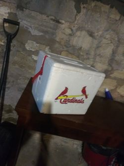 Cardinal foam cooler
