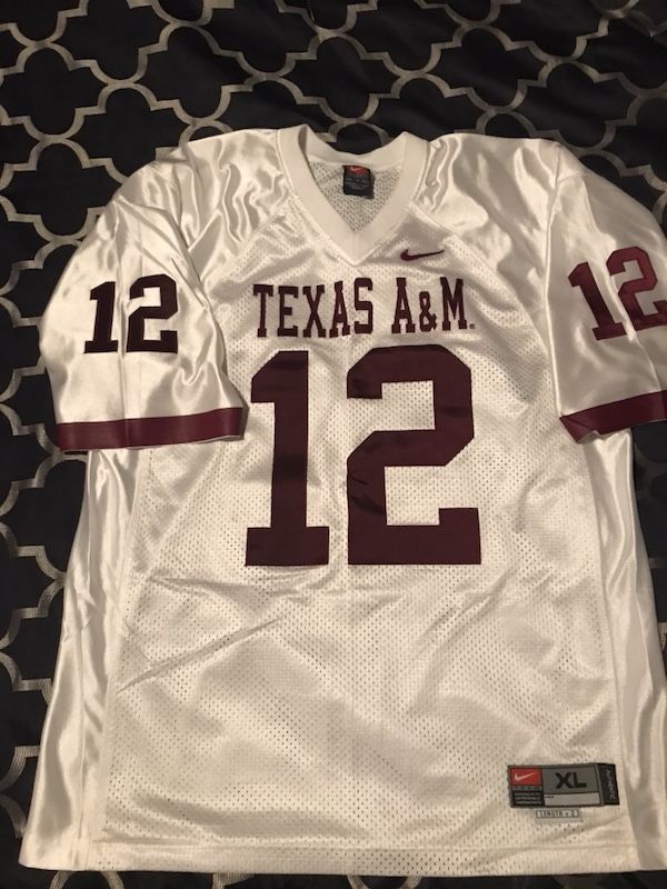 Nike Texas A&M Aggies XL Jersey Stitched