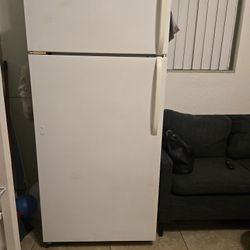 All Free Items, Fridge, Small Sofa, And White Shelf Cabinet