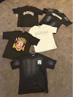 AMIRI, Hellstar, Balenciaga Shirt Selection (Per Shirt)