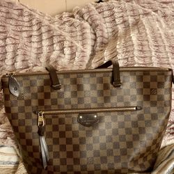 Rare Louis Vuitton Damier Ebena Lena MM Tote