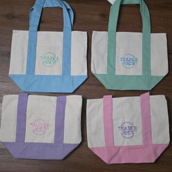 Trader Joe's Pastel Bags