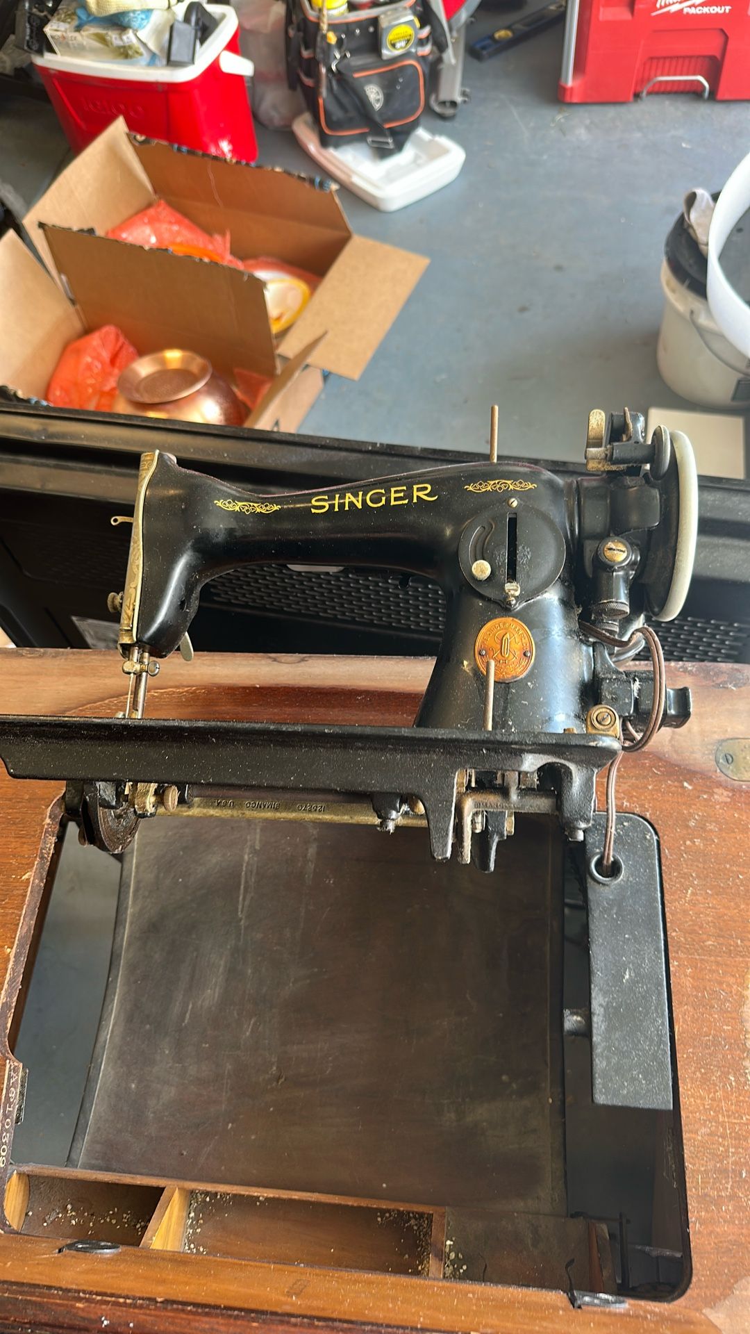Singer Built In Sewing Machine