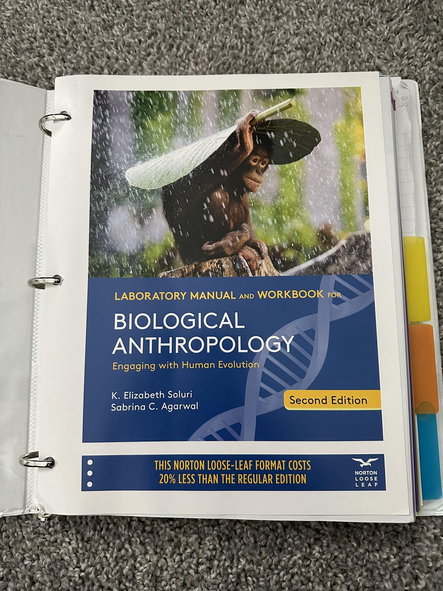 Laboratory Manual And Workbook For Biological Anthropology Second Edition