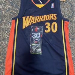 New Custom Steph Curry Jersey and Socks Size L