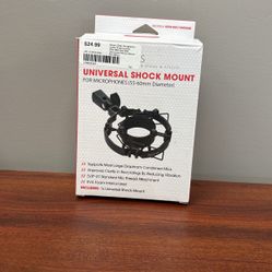 UNIVERSAL SHOCK MOUNT FOR MICROPHONES 