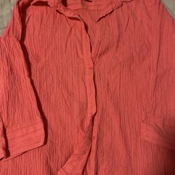 Women’s Talbots Button Down Top