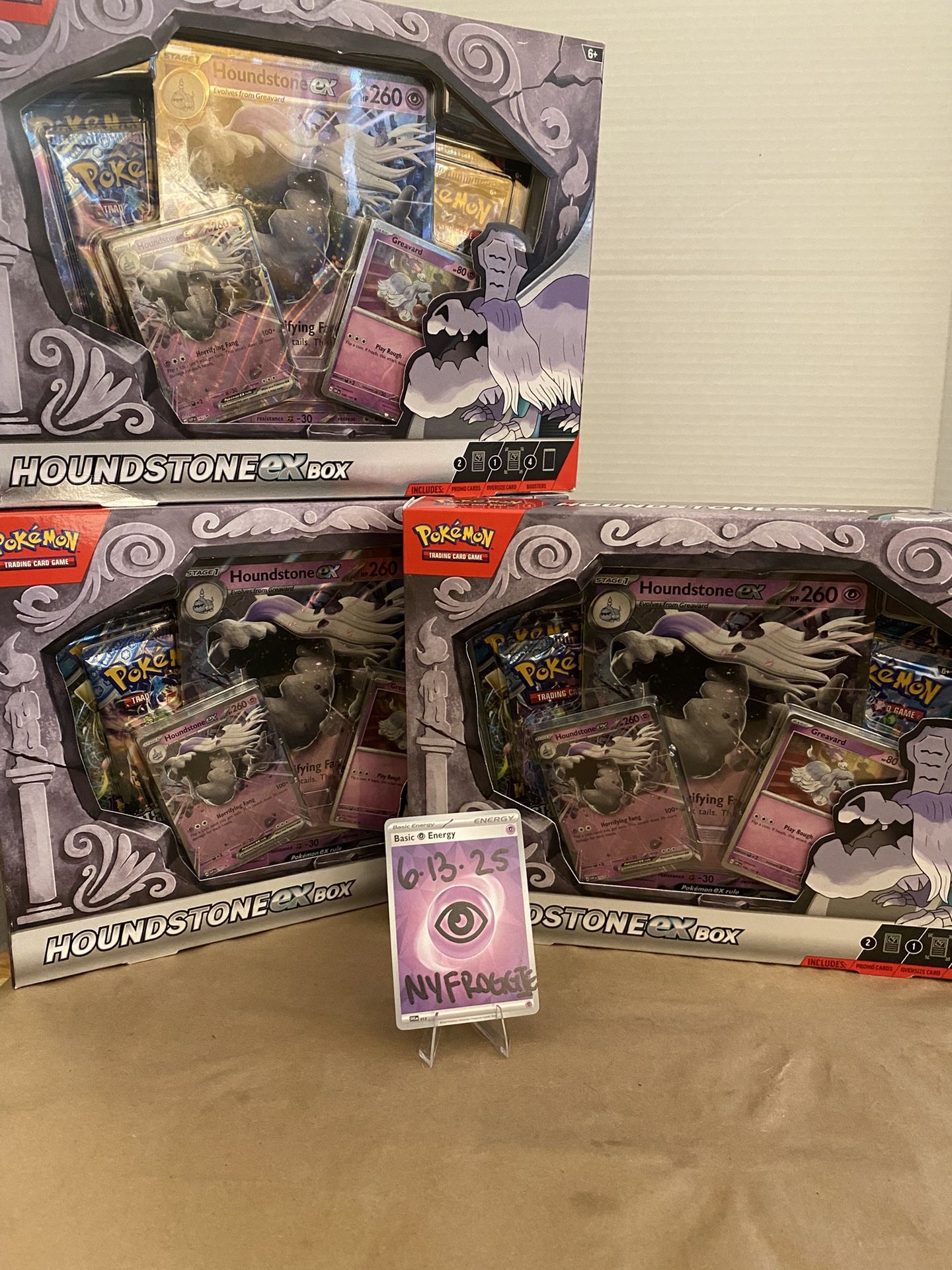 Pokemon TCG Houndstone EX Box